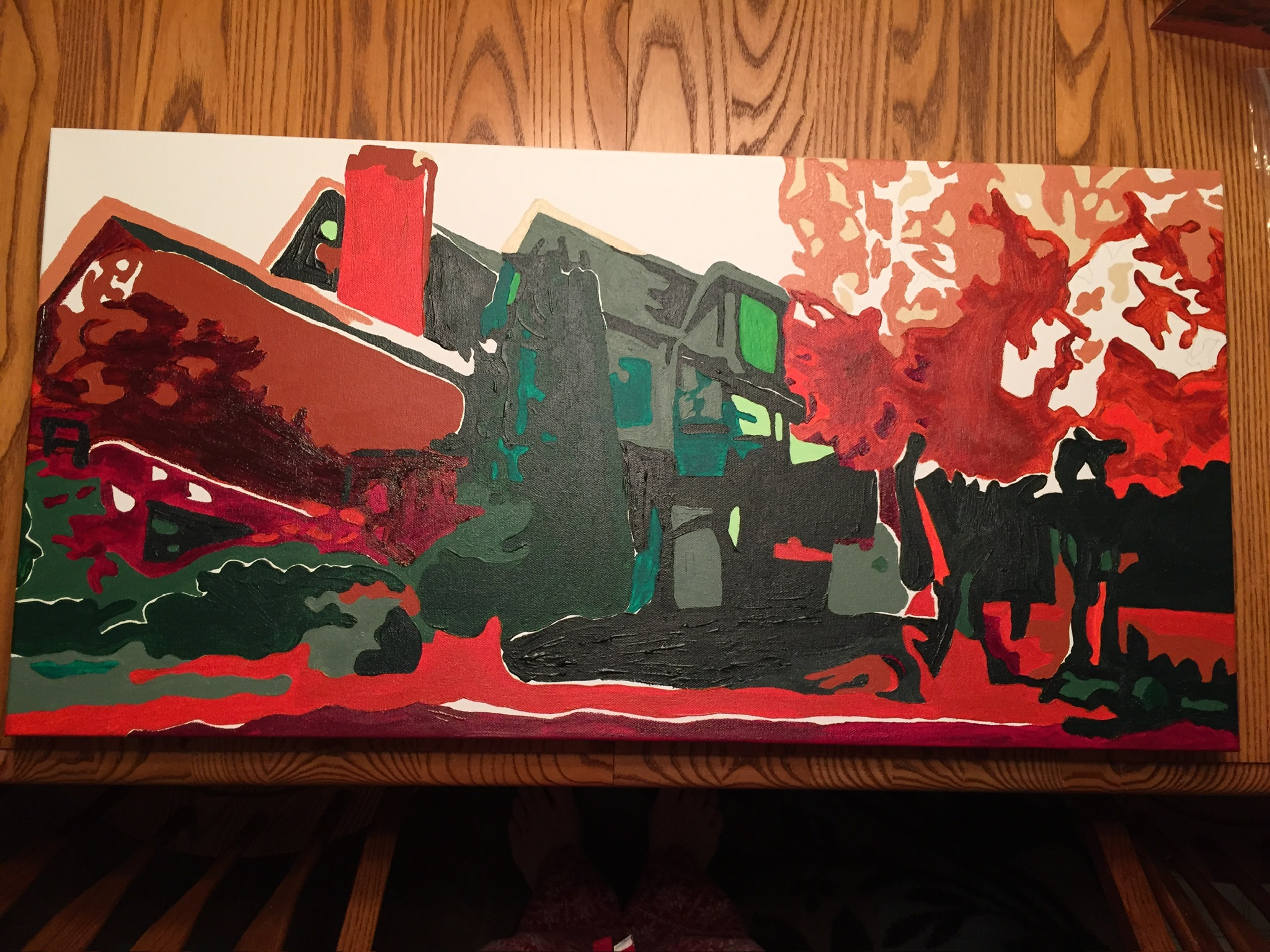 House mural